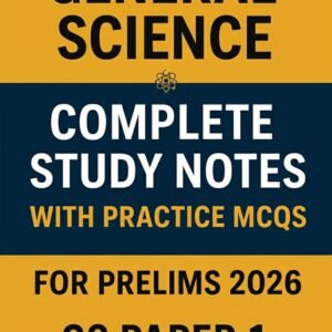 General Science Complete Study Material With MCQs For UPSC State PSC & Other Exams 2026